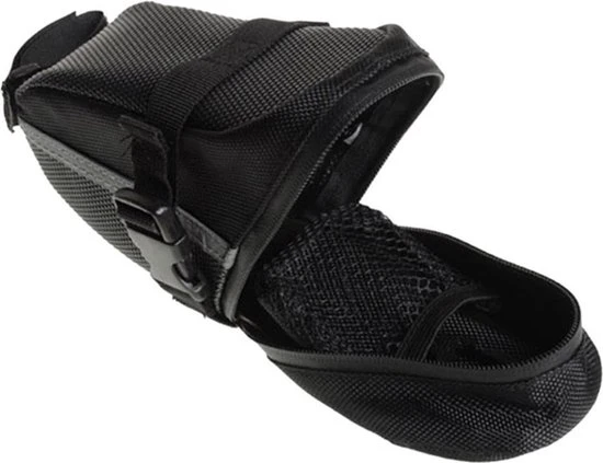 Begroting π Merkloos Zadel Fietstas – Waterdicht – Tasje Voor Onder Het Zadel – Geschikt Om Smartphone In Op Te Bergen – T/M 6.2 Inch - Zwart - Reflecterende Strips π 2 Begroting π Merkloos Zadel Fietstas – Waterdicht – Tasje Voor Onder Het Zadel – Geschikt Om Smartphone In Op Te Bergen – T/M 6.2 Inch - Zwart - Reflecterende Strips π - Afbeelding 2