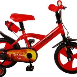 Hete verkoop ???? Disney Cars Kinderfiets - Jongens - 12 Inch - Rood - Doortrapper ✔️ -AGU WINKLE 550x425 6