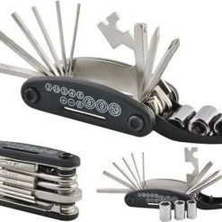 Uitgang ???? Merkloos Multitool Fiets Reparatie Toolkit 16-delig - Race Fiets Mountainbike ????