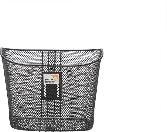 Promo ???? New Looxs Toscane RapidLock Fietsmand Stuur - 19 Liter - Staal – Zwart ???? 1 Promo ???? New Looxs Toscane RapidLock Fietsmand Stuur - 19 Liter - Staal – Zwart ????