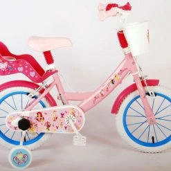 Flash-uitverkoop ⌛ Disney Princess Kinderfiets - Meisjes - 14 Inch - Roze - Twee Handremmen ???? -AGU WINKLE 550x440 2