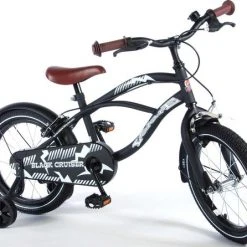 Goedkoop ???? Volare Black Cruiser Kinderfiets - Jongens - 16 Inch - Zwart - 2 Handremmen ⌛ 20 Goedkoop ???? Volare Black Cruiser Kinderfiets - Jongens - 16 Inch - Zwart - 2 Handremmen ⌛ -AGU WINKLE 550x446 11