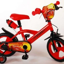 Hete verkoop ???? Disney Cars Kinderfiets - Jongens - 12 Inch - Rood - Doortrapper ✔️ -AGU WINKLE 550x447 5