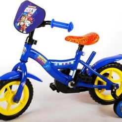Goedkoop ⌛ Nickelodeon Paw Patrol The Movie Kinderfiets - Jongens - 10 Inch - Blauw - Doortrapper 😉 -AGU WINKLE 550x448 5
