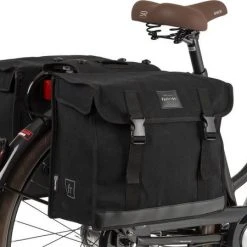 Top 10 😍 Fastrider Canvas 36 Dubbele Fietstas Zwart - 47L 🌟 -AGU WINKLE 550x450 2