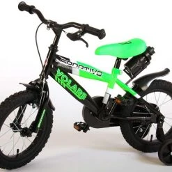 Korting ✔️ Volare Sportivo Kinderfiets - Jongens - 12 Inch - Neon Groen/Zwart - 95% Afgemonteerd 🎉 -AGU WINKLE 550x455