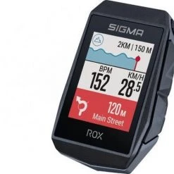 Beste deal ???? Sigma Sport ROX 11.1 EVO GPS Fietscomputer - Zwart - HR + Cad/Snelhd. Magneetloze Sensoren Set ???? -AGU WINKLE 550x463 3