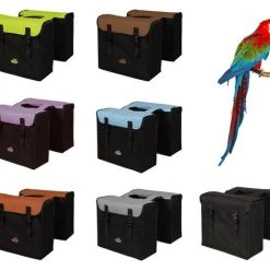 Flash-uitverkoop 🔥 Greenlands - Dubbele Fietstas - 34 Liter - Zwart;Groen Lime 🧨 -AGU WINKLE 550x470 2