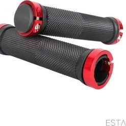 Gloednieuw 🌟 ESTARK - Fietshandvatten - Lock-On - Handvatten - Universeel - Fiets Mountainbike Professioneel - Grips - Extra Grip Fietshandvaten -Handvaten - Handig Te Monteren - Anti-slip Fietsen Stuur Bikegrips Lock-on Aanspanbaar Rood - LO-ro 🎉 -AGU WINKLE 550x474 7