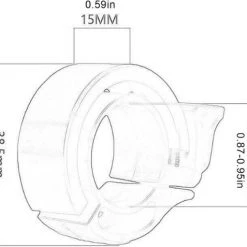 Beste Verkoop 👏 FSW-Products - Ring Fietsbel - Zwart - Aluminium - Racefiets - Fietsaccessoires 🌟 -AGU WINKLE 550x477 3