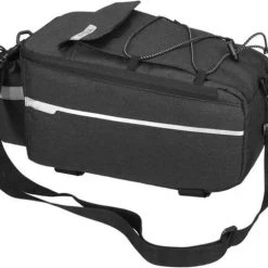 Gloednieuw ⭐ B-Soul Bagagedragertas - 2in1- Koeltas - 7L - Zwart - Incl. Schouderband ????
