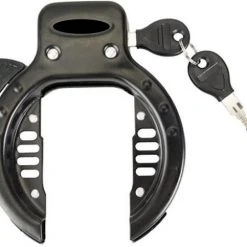 Kopen ???? Merkloos Premium Universeel Ringslot Fietsslot Inclusief 2 Sleutels - Zwart Gehard Staal Anti-diefstal Beugelslot Fietssloten ????