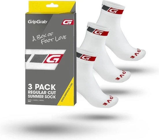 Beste Verkoop π GripGrab GripGrab Classic Regular Cut Sokken 3PACK - Wit - Unisex - Maat M 𧨠1 Beste Verkoop π GripGrab GripGrab Classic Regular Cut Sokken 3PACK - Wit - Unisex - Maat M π§¨