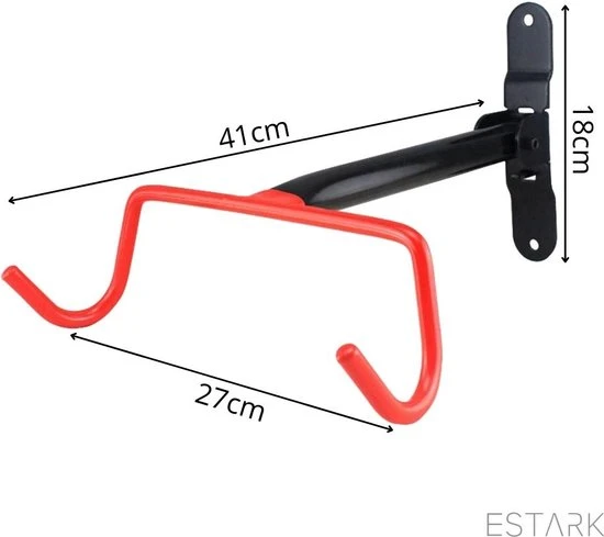 Beste deal ???? ESTARK® Fietsbeugel Wand - Fiets Ophangbeugel - Wandbeugel - Muurhaak - Muurhanger - Fietshaak - Fiets Ophangsysteem - Fietsbeugel - Fietsen Haak Beugel Muur Wand Muurbeugel Fiets Ophangen - Rood ???? 8 Beste deal ???? ESTARK® Fietsbeugel Wand - Fiets Ophangbeugel - Wandbeugel - Muurhaak - Muurhanger - Fietshaak - Fiets Ophangsysteem - Fietsbeugel - Fietsen Haak Beugel Muur Wand Muurbeugel Fiets Ophangen - Rood ???? - Afbeelding 8