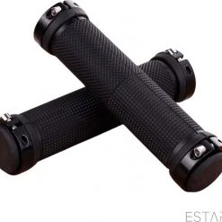 Beste deal ❤️ ESTARK - Fietshandvatten - Lock-On - Handvatten - Universeel - Fiets Mountainbike Professioneel - Grips - Extra Grip Fietshandvaten -Handvaten - Handig Te Monteren - Anti-slip Fietsen Stuur Bikegrips Lock-on Aanspanbaar - Zwart - LO-zw 🌟