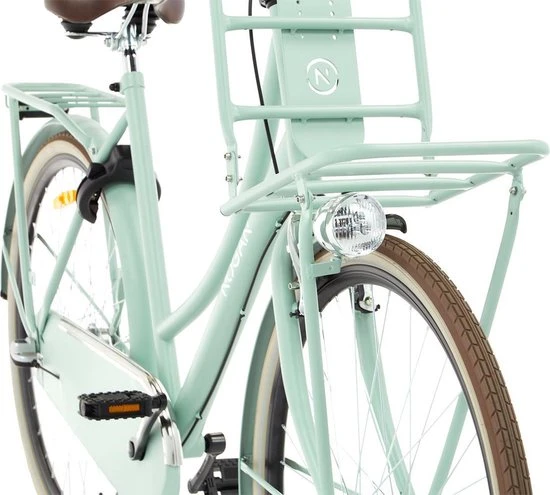 Beste Pirce ⭐ Nogan Vintage N3 - Transportfiets - Damesfiets - 28 Inch / 57 Cm - 3 Versnellingen - Oslo Groen ???? 4 Beste Pirce ⭐ Nogan Vintage N3 - Transportfiets - Damesfiets - 28 Inch / 57 Cm - 3 Versnellingen - Oslo Groen ???? - Afbeelding 4