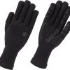 Uitgang ???? AGU Merino Knit Handschoenen Lange Vingers Essential Waterproof - Zwart - XL ????
