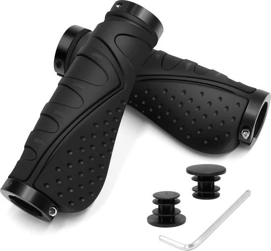 Gloednieuw ???? Merkloos Fietsgrepen - Antislip - Ergonomische MTB-Grepen - Twee Kanten - Lock-on-ontwerp - Voor 22,2 Mm Fietsen / Mountainbikes / Racefietshandvatten ???? 1 Gloednieuw ???? Merkloos Fietsgrepen - Antislip - Ergonomische MTB-Grepen - Twee Kanten - Lock-on-ontwerp - Voor 22,2 Mm Fietsen / Mountainbikes / Racefietshandvatten ????