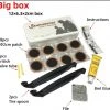 Gloednieuw ???? BikerVibes Fiets Reparatieset - Banden Plak Set Fiets - Multitool Fiets Gereedschap - Bandenreparatie- Reparatiedoos - Fietsband Reparatie ????