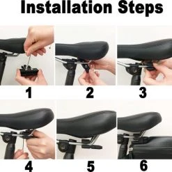 Promo ❤️ More Zone Sports MOREZONE Fietszadeltas | Riem-Zadeltassen | MTB Fiets Fietsstoeltje Pack Regendicht | Waterdicht (Zwart) 🌟 -AGU WINKLE 550x517