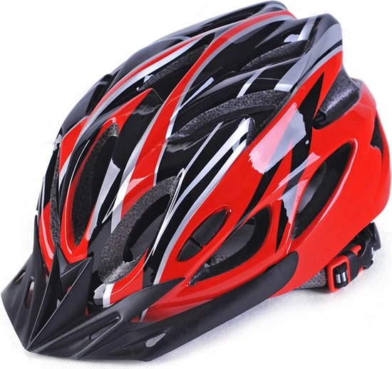 Aanbiedingen ???? LIVLOV FietsheFietshelm -Skateboarding-Roller Skating-Elektrische Stepshelm - Heren/Dames – Maat L(57-62CM)- Zwart/Rood ???? 10 Aanbiedingen ???? LIVLOV FietsheFietshelm -Skateboarding-Roller Skating-Elektrische Stepshelm - Heren/Dames – Maat L(57-62CM)- Zwart/Rood ???? - Afbeelding 10