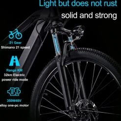 Hete verkoop ???? Moli-fashion Elektrische Fiets Off-Road | E-Fietsen | Electric Mountain Bike | E-bike | 250W Motor | 26 Inch | Zwart BK7 ???? -AGU WINKLE 550x519 3