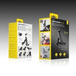 Beste deal ⭐ Lampa Smart Scooter Flow Telefoonhouder Scooter - Motor - Scootmobiel - Smartphonehouder Met Spiegel- Of Windschermbevestiging ???? -AGU WINKLE 550x523 2