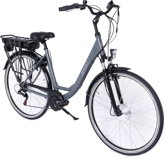 Beste Pirce π€© Amigo E-Active - Elektrische Transportfiets Voor Dames - Met 7 Versnellingen - Matgrijs π₯° 3 Beste Pirce π€© Amigo E-Active - Elektrische Transportfiets Voor Dames - Met 7 Versnellingen - Matgrijs π₯° - Afbeelding 3