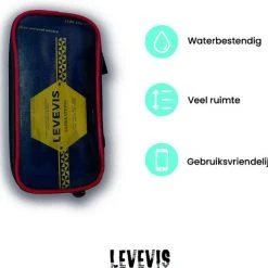 Groothandel ✨ Levevis: Fietstas Frame Telefoonhouder Fiets- MTB Zadeltas Racefiets Elektrische Fietsen Mountainbike- Tot 6,8 Inch - 160 Ml Zwart Met Rood. ???? -AGU WINKLE 550x526 1