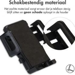 Beste Pirce ❤️ Accezz Universele Telefoonhouder Fiets - GSM Houder Fiets - Telefoonhouder Motor & Scooter - 360 Rotatie 😀 -AGU WINKLE 550x532 6