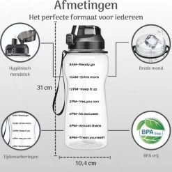Aanbiedingen ???? Migliore - Bidon 2 Liter - Met Rietje - BPA Vrij - Sport ???? -AGU WINKLE 550x536 7