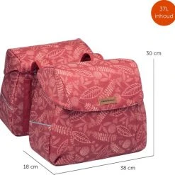 Groothandel 🧨 New Looxs Forest Joli Dubbele Fietstas - 37 Liter Rood ❤️ -AGU WINKLE 550x538 4