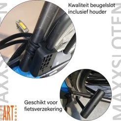 Beste Pirce ???? Maxx-Locks Huntly Beugelslot - Fietsslot ART 2 - 20cm -Inclusief 90cm Ketting - Zwart ???? -AGU WINKLE 550x539 8