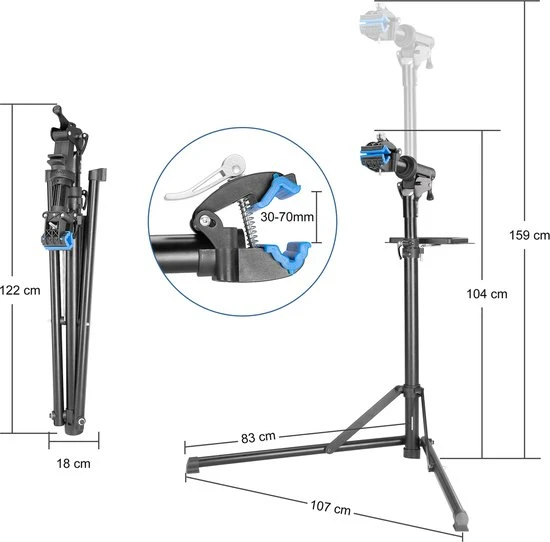 Beste recensies van π Monzana Montagestandaard Fiets Klapbaar 50 Kg Snelspanner Stuurhouder 30-70mm π 3 Beste recensies van π Monzana Montagestandaard Fiets Klapbaar 50 Kg Snelspanner Stuurhouder 30-70mm π - Afbeelding 3
