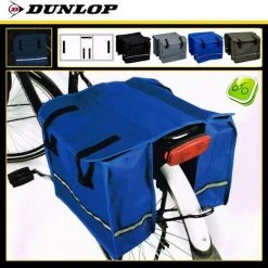 Groothandel ???? Dunlop Fietstas - Dubbele Fietstas - Zwart- 26 Liter Inhoud ????