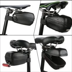 Promo ❤️ More Zone Sports MOREZONE Fietszadeltas | Riem-Zadeltassen | MTB Fiets Fietsstoeltje Pack Regendicht | Waterdicht (Zwart) 🌟 -AGU WINKLE 550x546