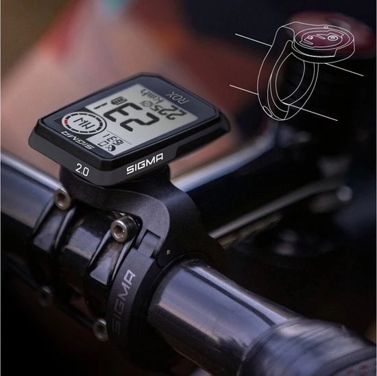 Beste Pirce ???? SIGMA SPORT ROX 2.0 GPS Bike Computer - Top Mount Set, Zwart ???? 13 Beste Pirce ???? SIGMA SPORT ROX 2.0 GPS Bike Computer - Top Mount Set, Zwart ???? - Afbeelding 13