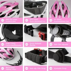 Aanbiedingen ???? LIVLOV FietsheFietshelm -Skateboarding-Roller Skating-Elektrische Stepshelm - Heren/Dames – Maat L(57-62CM)- Zwart/Rood ???? 13 Aanbiedingen ???? LIVLOV FietsheFietshelm -Skateboarding-Roller Skating-Elektrische Stepshelm - Heren/Dames – Maat L(57-62CM)- Zwart/Rood ???? -AGU WINKLE 550x549