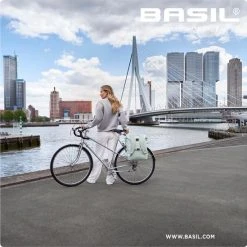 Promo 😉 Basil SoHo Fietsrugzak Nordlicht - Enkele Fietstas - Pastelgroen - 17 Liter ✨ -AGU WINKLE 550x549 27