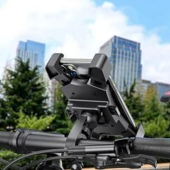 Coupon ⌛ Garpex? Garpex Telefoonhouder Fiets 360 Graden Draaibaar - Anti Shock & Vibratie GSM Mobiel Houder - Fietshouder Ook Voor Scooter & Motor - Universeel ???? -AGU WINKLE 550x549 30