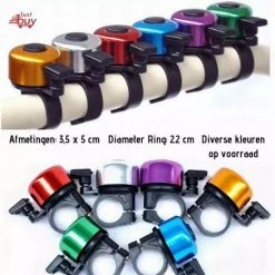 Uitgang ⭐ JustBuy Stoere Fietsbel - Racefiets - Kinderfiets - Geluid - Diverse Kleuren - BLAUW ⌛ -AGU WINKLE 550x550 126