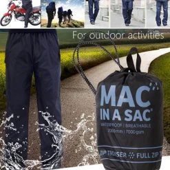 Nieuw ⌛ Mac In A Sac Regenbroek - Maat XL - Unisex - Zwart ✔️ -AGU WINKLE 550x550 158