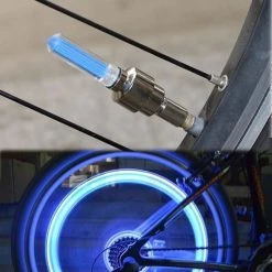 Alternative view of Nieuw ???? BestGadgets4U Fietsverlichting Set LED - Fiets Ventiel Stop -Blauw ????