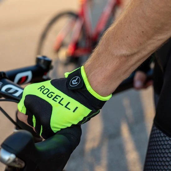 Promo ???? Rogelli Wielerhandschoen Arios Zwart/Fluor L ???? 4 Promo ???? Rogelli Wielerhandschoen Arios Zwart/Fluor L ???? - Afbeelding 4