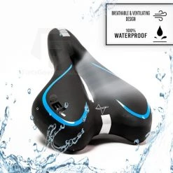 Promo ❤️ Voltano Trekking Fietszadel - Comfortabel Gel Zadel - Met Uitsparing - Inclusief Zadelstrop - 100% Waterdicht - Unisex - Zwart / Blauw ???? 10 Promo ❤️ Voltano Trekking Fietszadel - Comfortabel Gel Zadel - Met Uitsparing - Inclusief Zadelstrop - 100% Waterdicht - Unisex - Zwart / Blauw ???? -AGU WINKLE 550x550 233