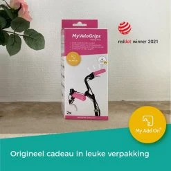 Coupon ???? MyAddOn MyVeloGrips Ergonomische Handvatovertrek Voor Fietsgrepen Van Silicone Tegen Slapende Handen Tijdens Het Fietsen, Handvatovertrek Voor Alle Fietsengrepen, Handvathoes 2st. Geel 21x6,5x9cm ???? -AGU WINKLE 550x550 264