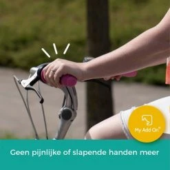 Coupon ???? MyAddOn MyVeloGrips Ergonomische Handvatovertrek Voor Fietsgrepen Van Silicone Tegen Slapende Handen Tijdens Het Fietsen, Handvatovertrek Voor Alle Fietsengrepen, Handvathoes 2st. Geel 21x6,5x9cm ???? -AGU WINKLE 550x550 265