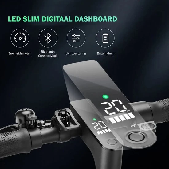 Coupon ???? IScooter - Elektrische Step - E Step Voor Unisex - I9 E Scooter Met App - Gemakkelijk Te Reizen In De Stad - Snel Aan Het Werk - Gewicht 13.5kg - Opvouwbaar - Vermogen 500W - Spanning 36v - 30 Km/u Snelheid - Maat 115*108*44cm ???? 8 Coupon ???? IScooter - Elektrische Step - E Step Voor Unisex - I9 E Scooter Met App - Gemakkelijk Te Reizen In De Stad - Snel Aan Het Werk - Gewicht 13.5kg - Opvouwbaar - Vermogen 500W - Spanning 36v - 30 Km/u Snelheid - Maat 115*108*44cm ???? - Afbeelding 8