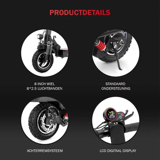 Kopen ???? IScooter - IX5(E5) Elektrische Step - E Step Voor Volwassene - 15Ah E Scooter Met Zitje - Gemakkelijk Te Reizen In De Stad - Snel Aan Het Werk - 600W Motor - 45km/u Snelheid - Opvouwbare - Band 10 Inch - LCD Scherm - Maat 1150*300*500mm ???? 6 Kopen ???? IScooter - IX5(E5) Elektrische Step - E Step Voor Volwassene - 15Ah E Scooter Met Zitje - Gemakkelijk Te Reizen In De Stad - Snel Aan Het Werk - 600W Motor - 45km/u Snelheid - Opvouwbare - Band 10 Inch - LCD Scherm - Maat 1150*300*500mm ???? - Afbeelding 6