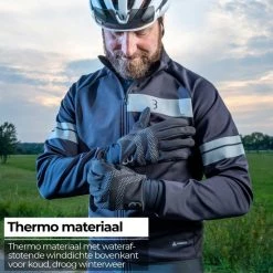 Gloednieuw 🎉 BBB Cycling RaceShield WB 2.0 Fietshandschoenen Winter - Fiets Handschoenen Touchscreen - Winddicht - Zwart - Maat M 👏 -AGU WINKLE 550x550 353